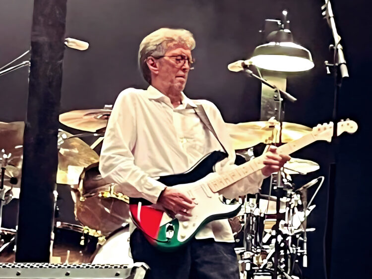 Eric Clapton - 2024 - Palestine Guitar - Emma Lumley