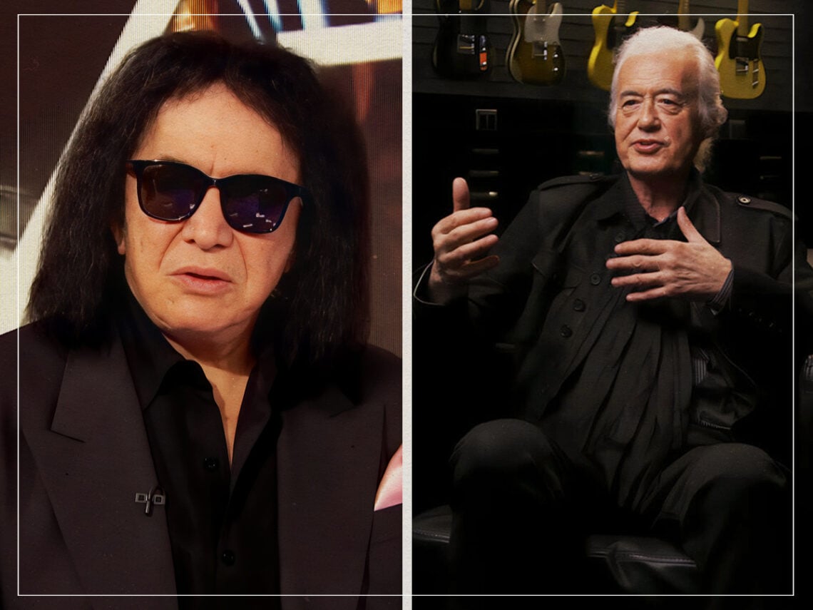 Gene Simmons - Jimmy Page - Split