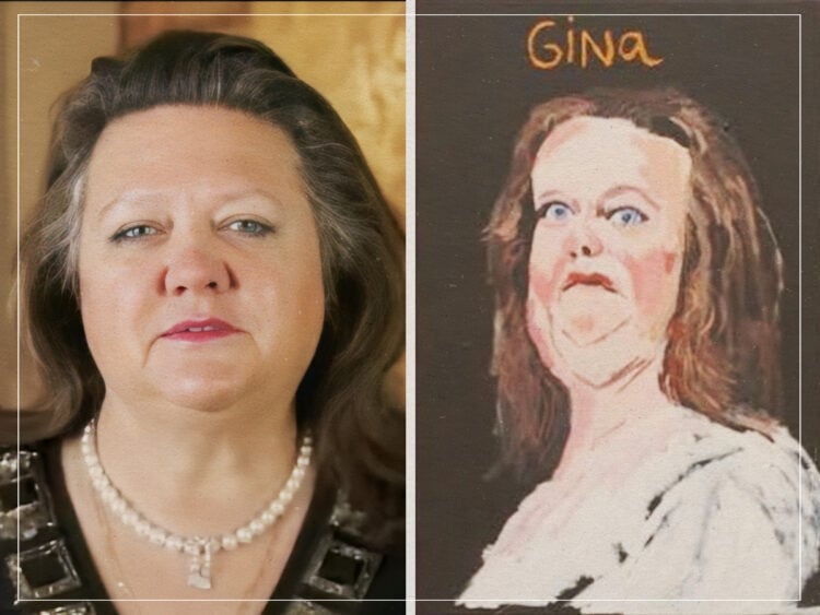 Gina Rinehart - Portrait - National Gallery of Australia - 2024