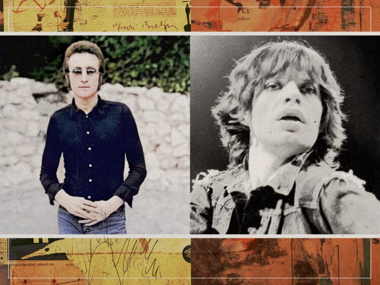 John Lennon - Mick Jagger - Split