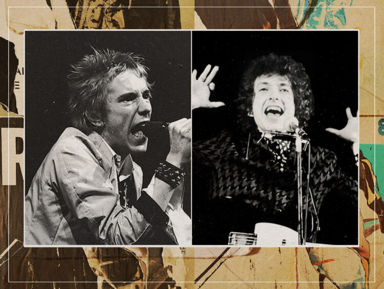 John Lydon - Johnny Rotten - Bob Dylan - Split