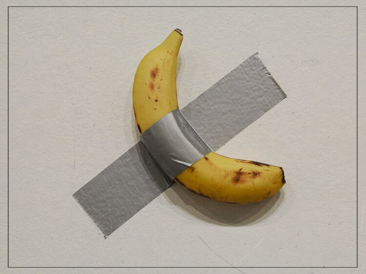 Maurizio Cattelan - 'Comedian' - 2019 - Artwork