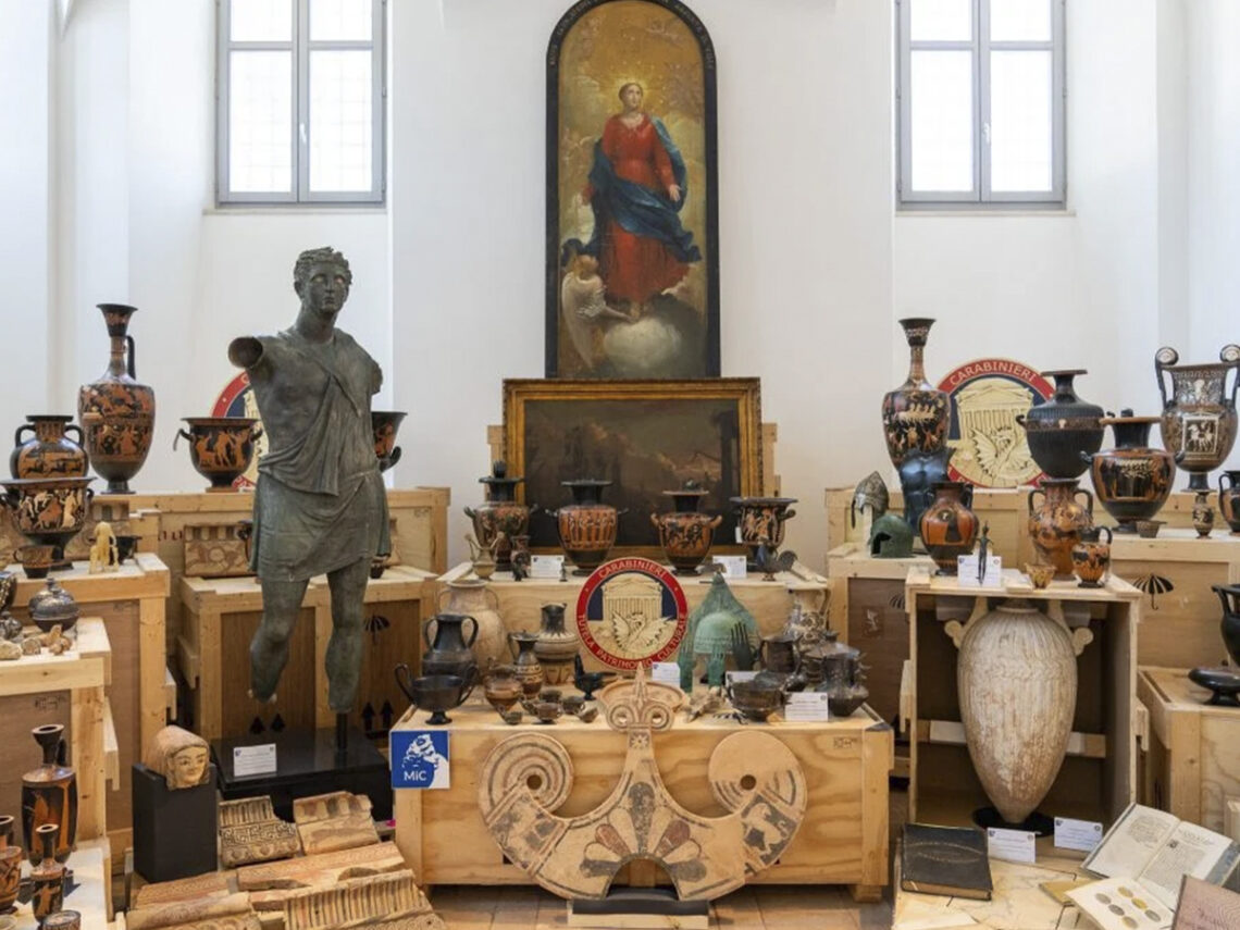 US repatriates artefacts worth $60 million to Italy - 2024