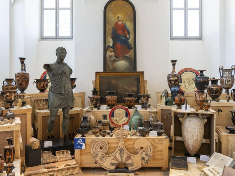 US repatriates artefacts worth $60 million to Italy - 2024