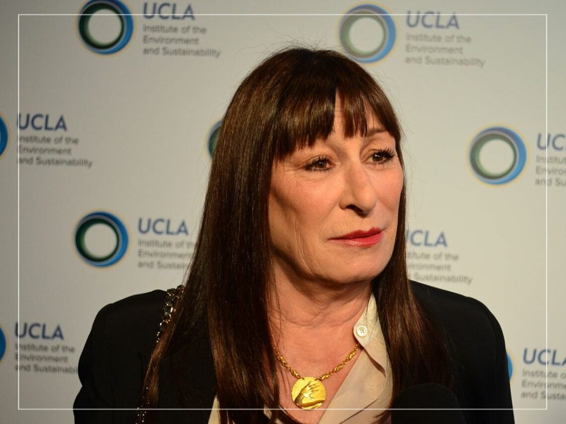 Actress Anjelica Huston at the UCLA Institute of the Environment and Sustainability’s An Evening of Environmental Excellence. 21 March 2014,