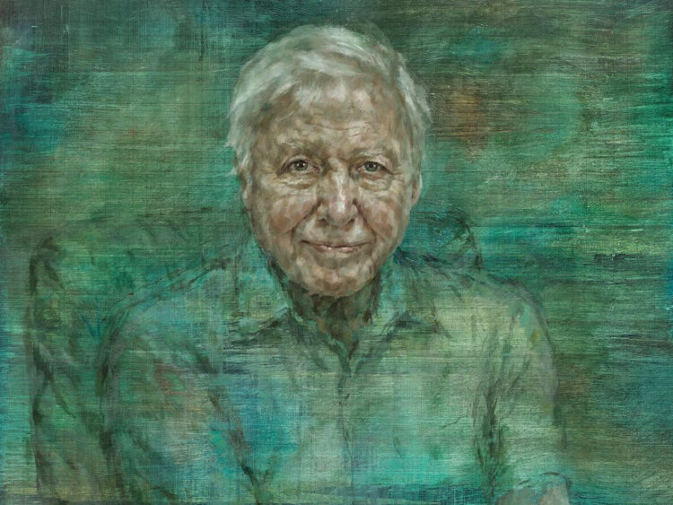 David Attenborough Portrait - Jonathan Yeo - 2024