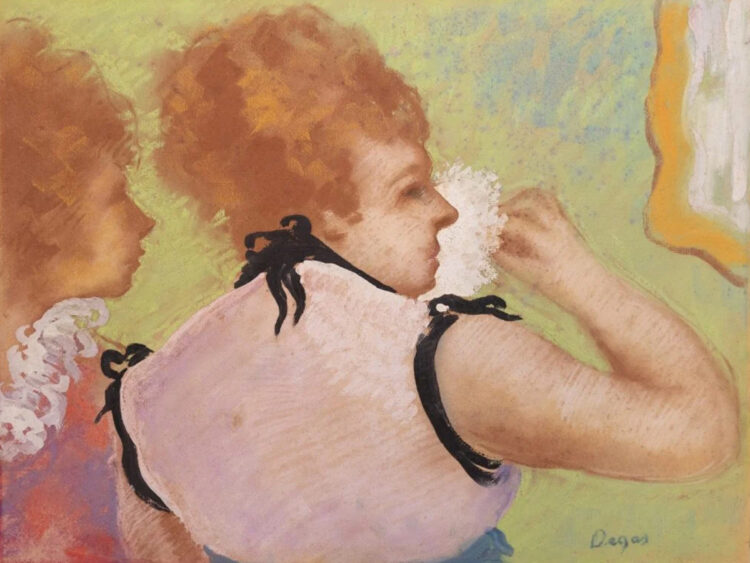 Edgar Degas - Éloge du Maquillage - 1876