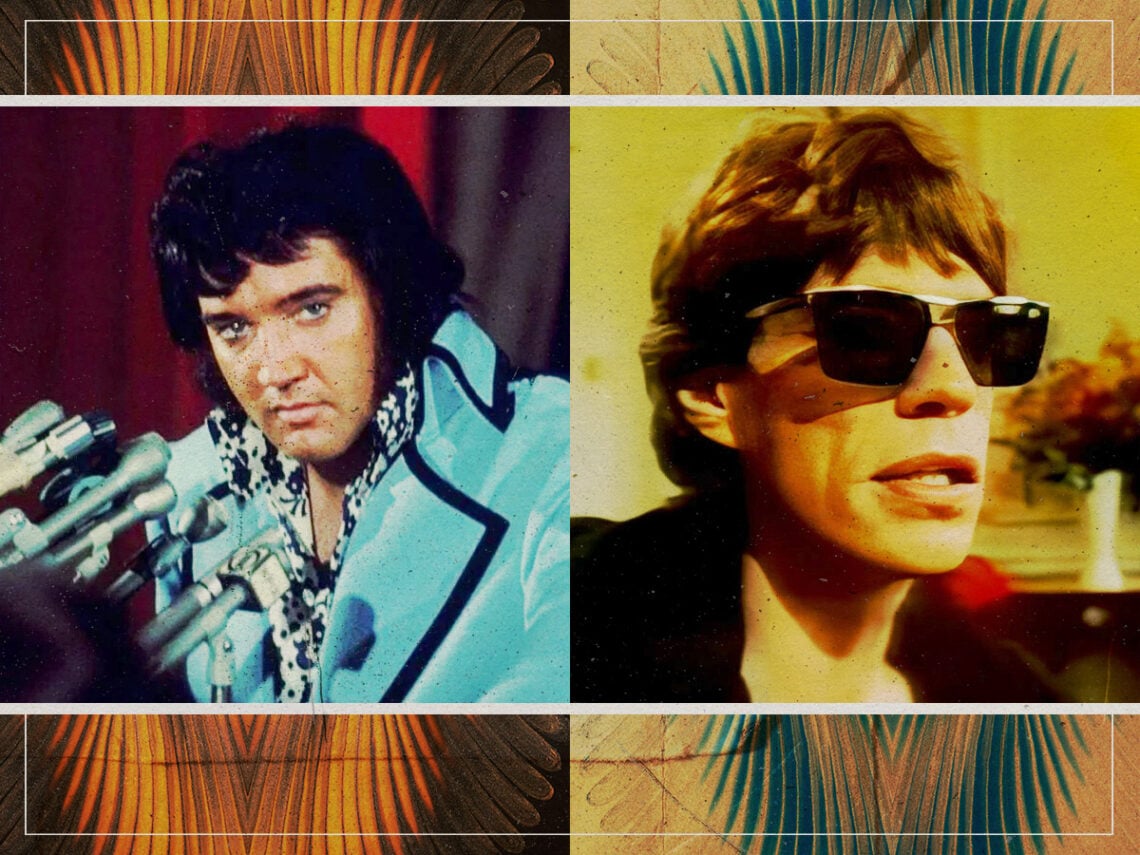Elvis Presley - Mick Jagger - Split