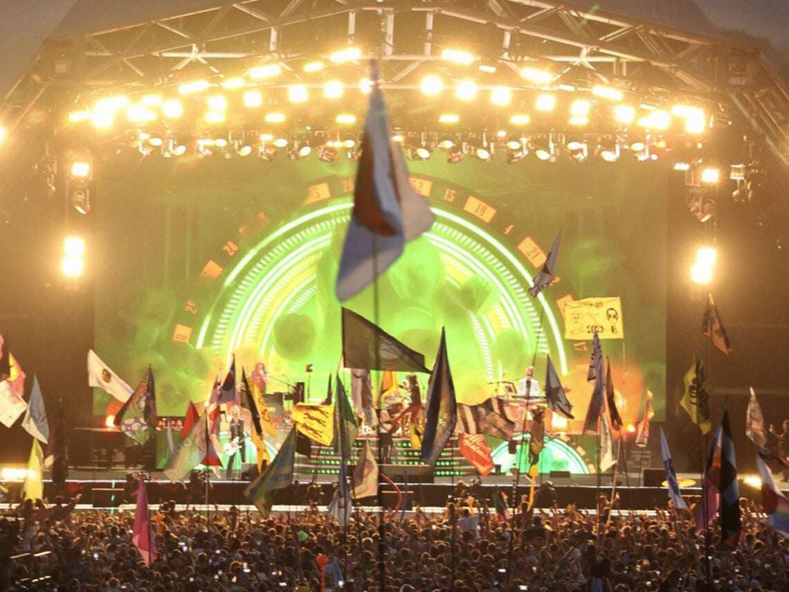 Glastonbury Festival - Pyramid Stage - Crowd