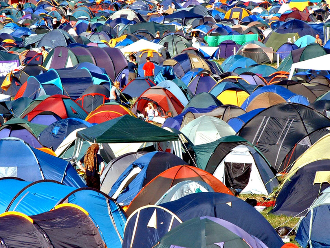 Glastonbury - Tents - Camping - Glastonbury Festival