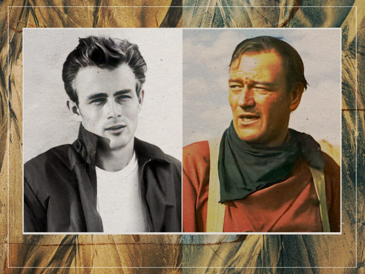 James Dean - John Wayne - Split