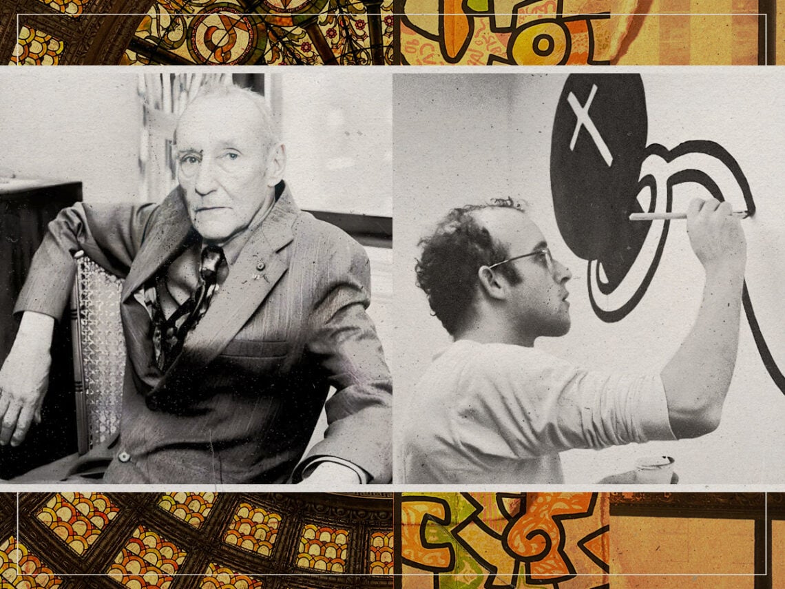 William Burroughs - Keith Harring - Split