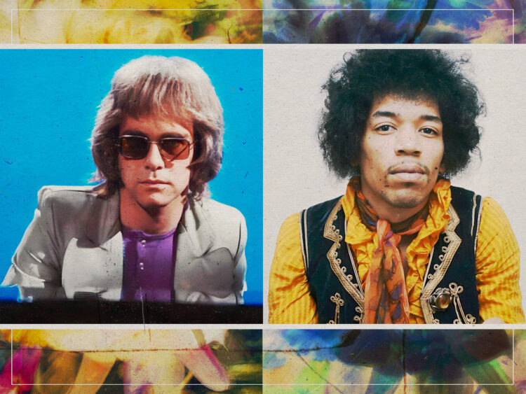 Elton John - Jimi Hendrix - Split