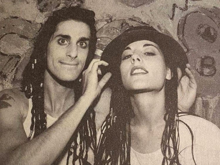 Perry Farrell - Casey Niccoli - 1980s - 1990s - Janes Addiction
