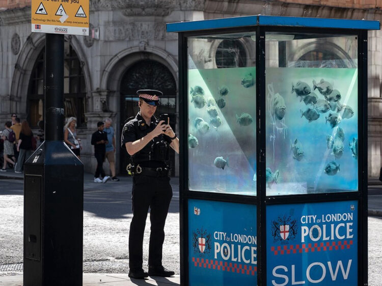 Banksy - Fish - London - 2024