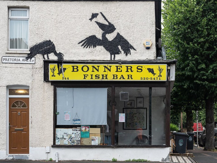 Banksy - London - 2024 - Fish and Chip Shop