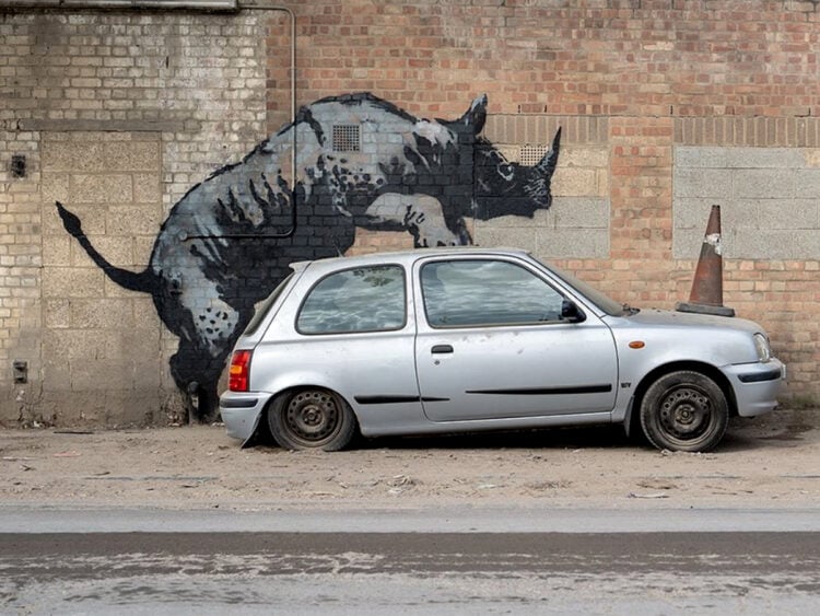 Banksy - Rhino - London - 2024