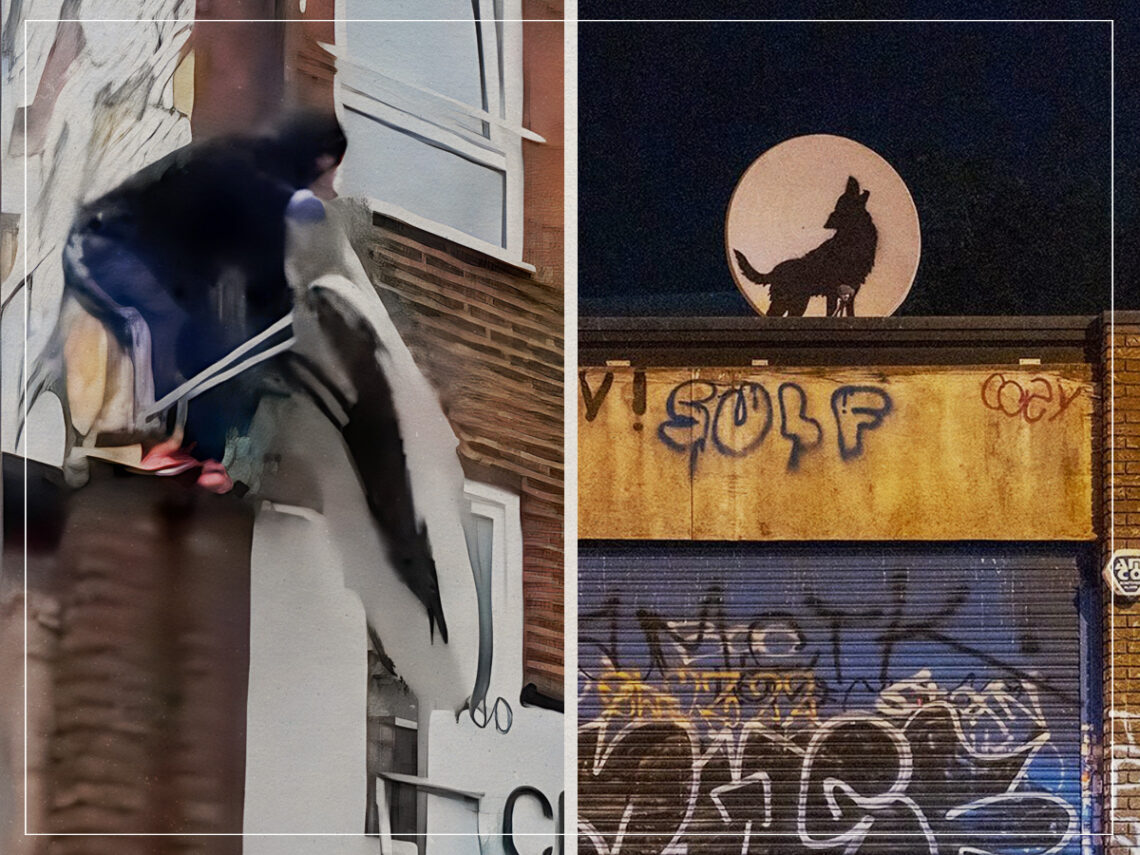 Banksy - Wolf - Peckham Rye - London - 2024