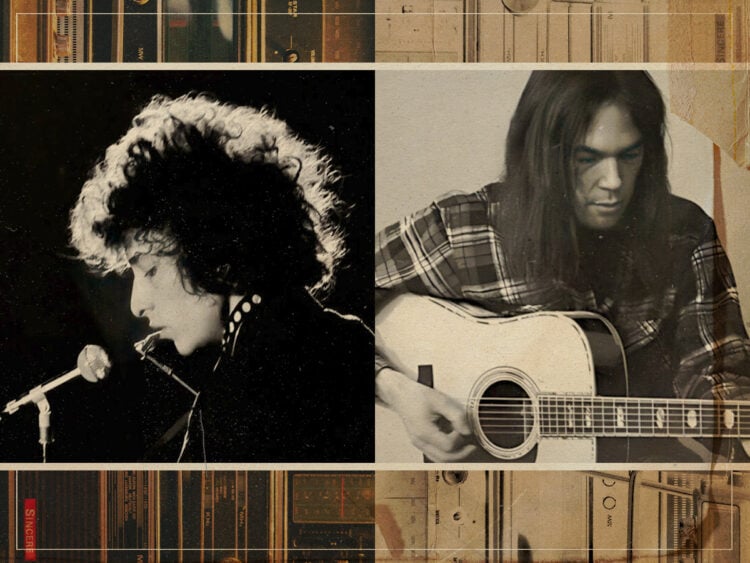 Bob Dylan - Neil Young - Split