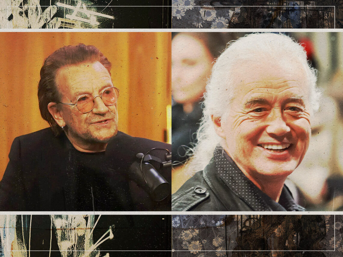 Bono - Jimmy Page - Split
