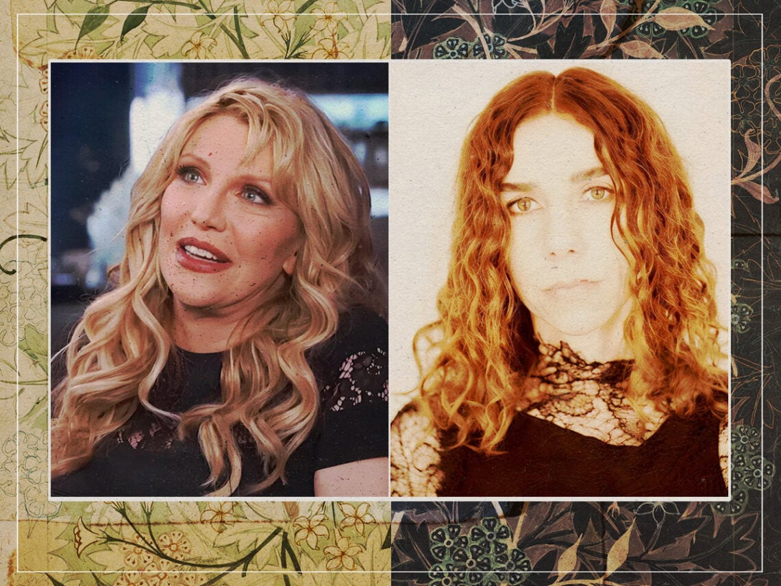 Courtney Love - PJ Harvey - Split