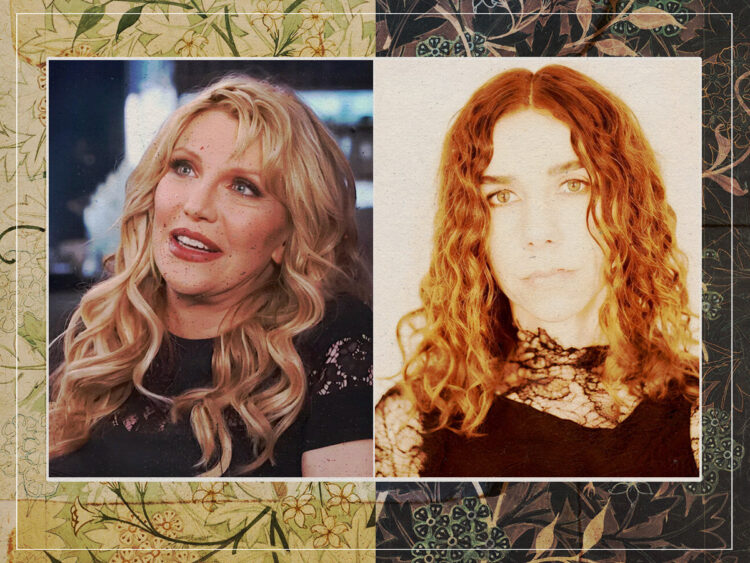 Courtney Love - PJ Harvey - Split