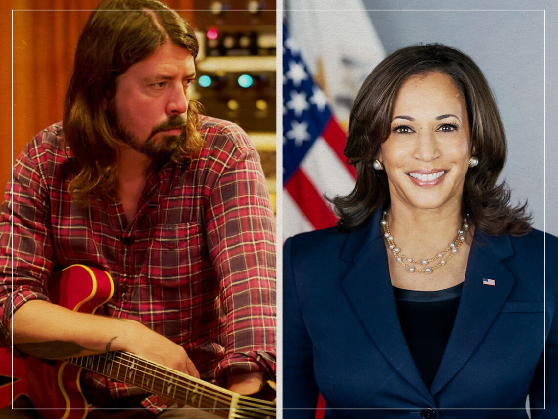 Dave Grohl - Kamala Harris - Split