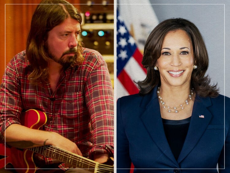 Dave Grohl - Kamala Harris - Split