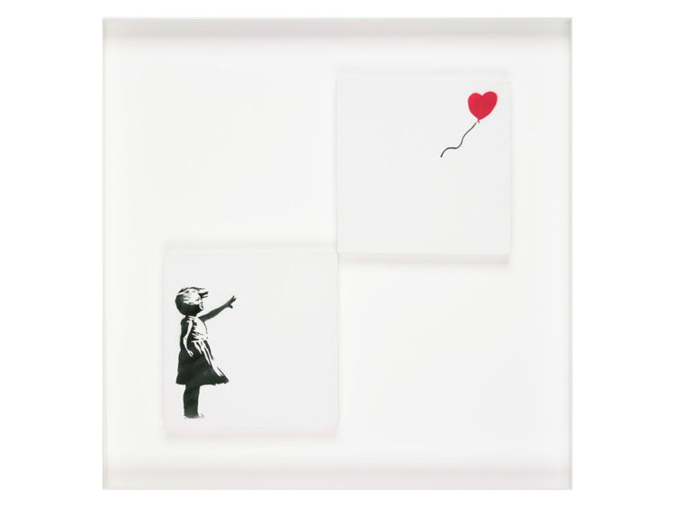 Banksy - Girl With The Red Balloon - Artwork