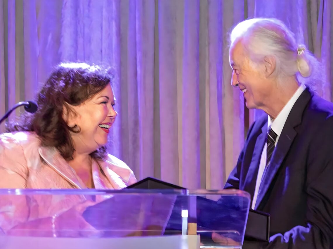 Jimmy Page celebrated by British embassy in Washington - 2024