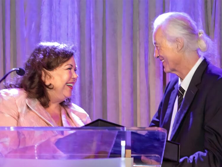 Jimmy Page celebrated by British embassy in Washington - 2024