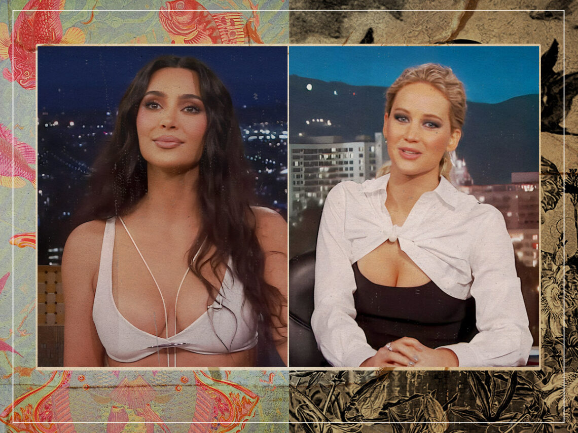 Kim Kardashian - Jennifer Lawrence - Split