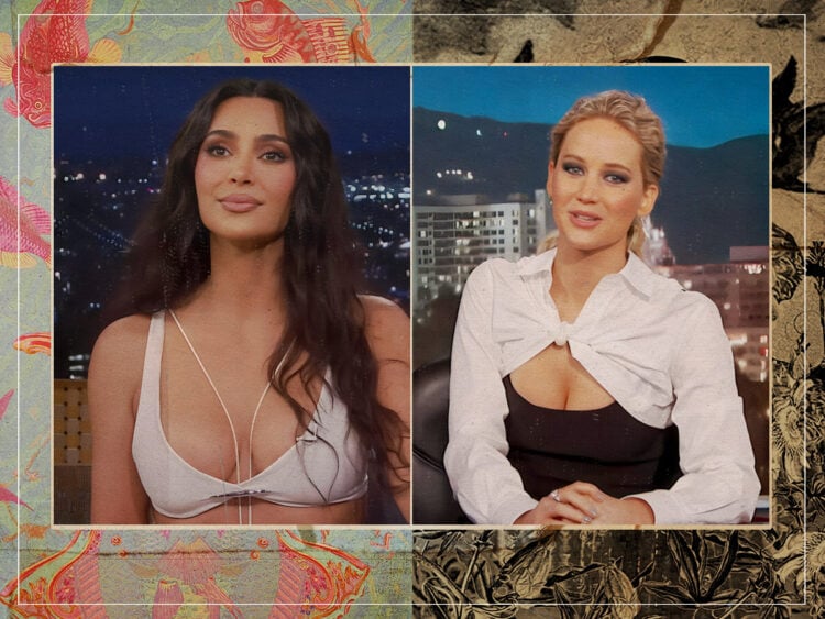 Kim Kardashian - Jennifer Lawrence - Split