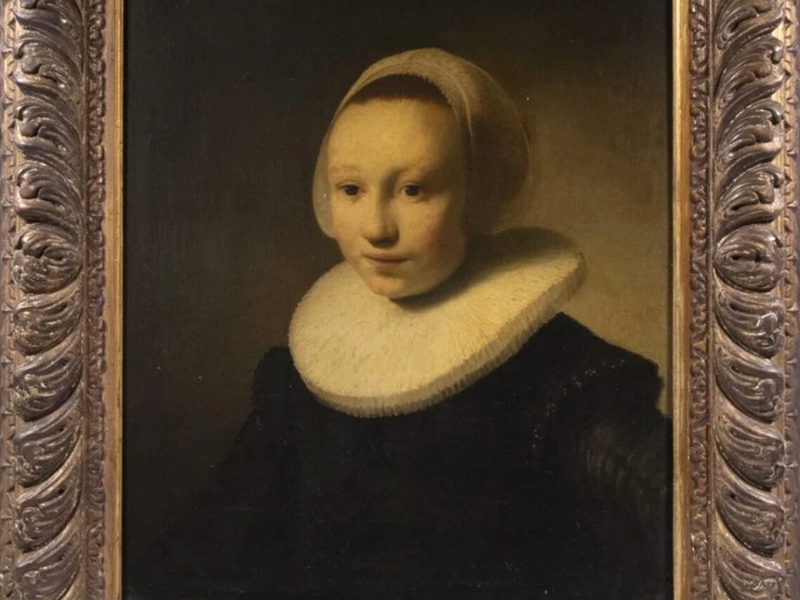 Portrait of Girl, after Rembrandt - 2024 - Thomaston Place Auction Galleries