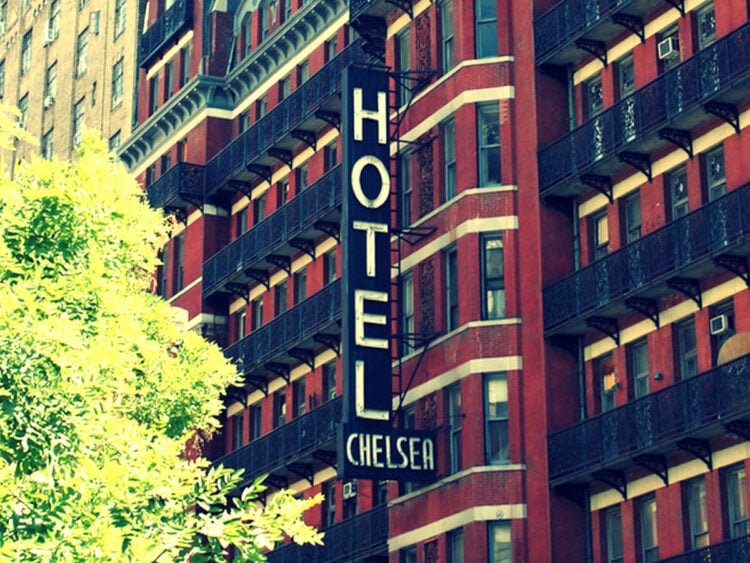 The Chelsea Hotel - Sign - New York City - Soho - West 23rd
