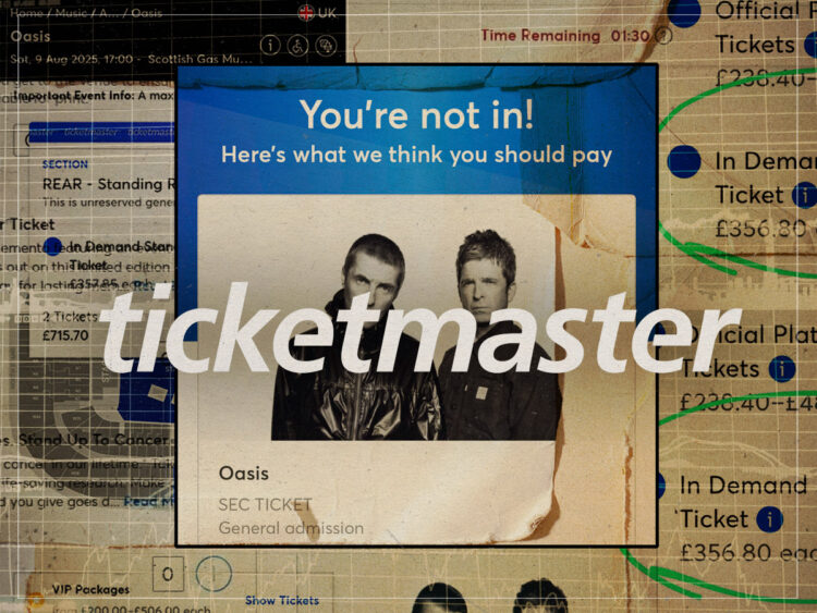Ticketmaster - Dynamic Pricing - Oasis Tickets - Ticketmaster UK - 2024