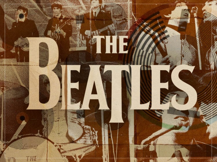 Who designed The Beatles logo?