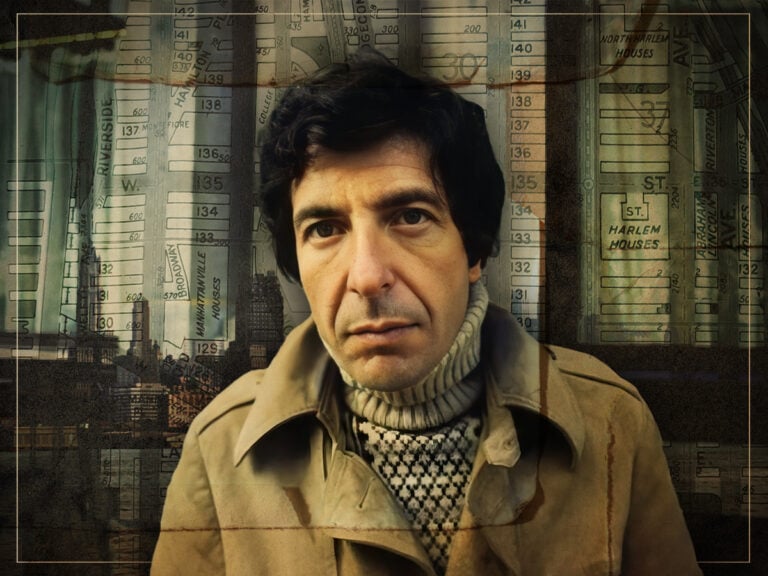 A walk around Leonard Cohen's New York