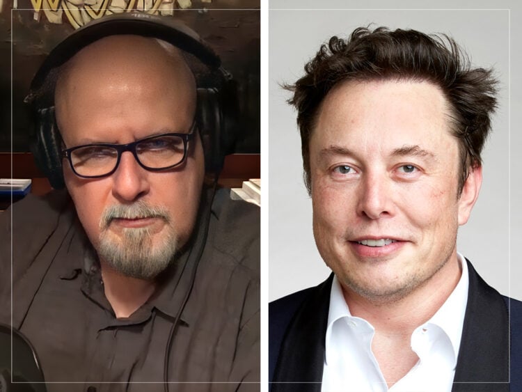 Alex Proyas - Elon Musk - I.Robot Director - Split