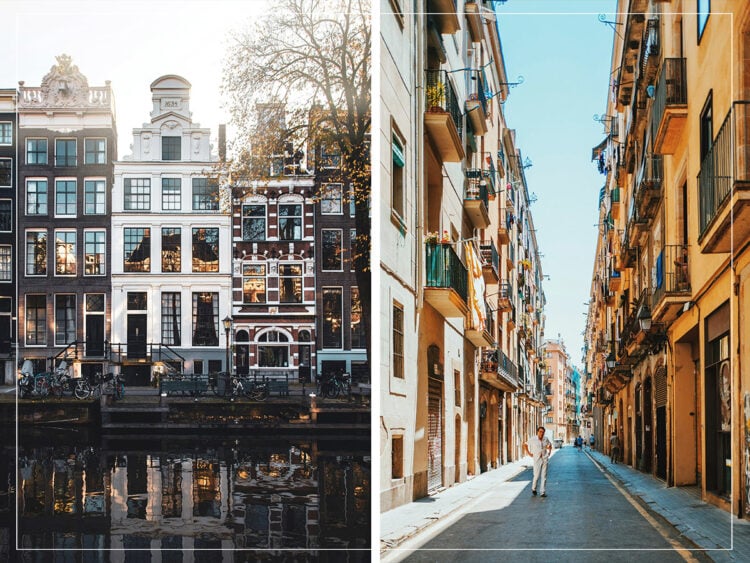 Amsterdam - Barcelona - Split