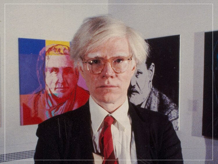 Andy Warhol at the Jewish Museum - 1980