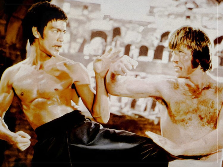 Bruce Lee - Chuck Norris - Fight - The Way of the Dragon - 1972