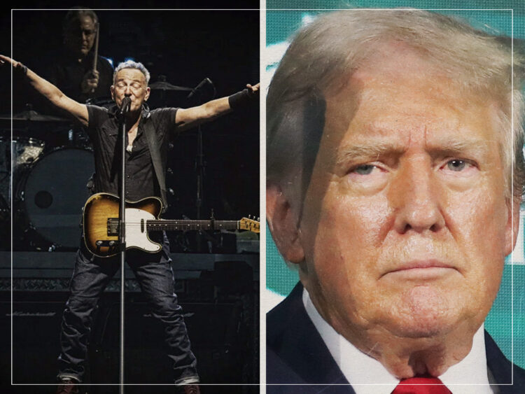 Bruce Springsteen - Donald Trump - Split