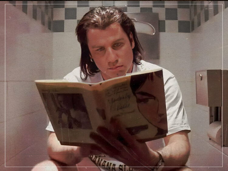 John Travolata - Pulp Fiction - Toilet - 1994