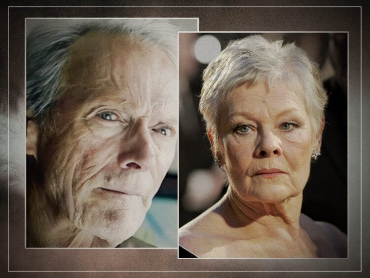 Judi Dench - Clint Eastwood - Split