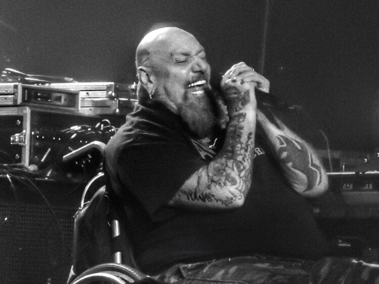 Paul Di'Anno supporting KK's Priest at SWG3, Glasgow, UK, October 2023