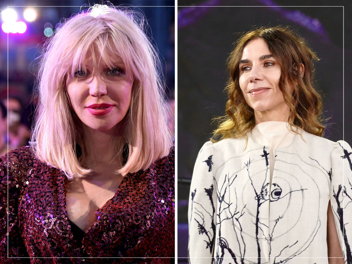 Courtney Love - PJ Harvey - Split