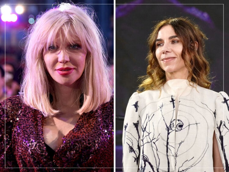 Courtney Love - PJ Harvey - Split