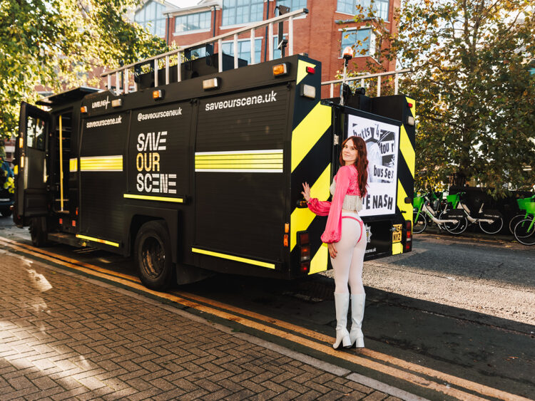 Kate Nash - Save Our Scene - Butts 4 Tour Busses - Emily Marcovecchio