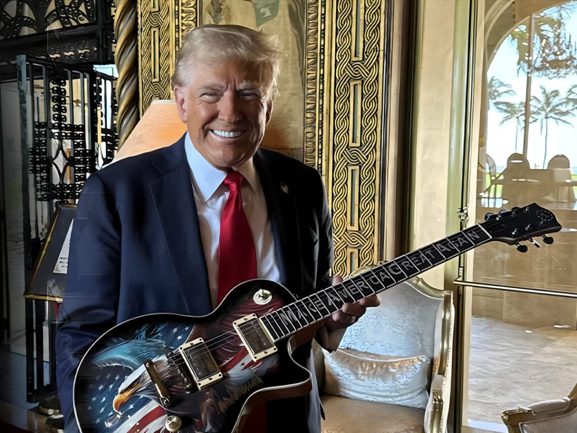 President Donald Trump - Guitar - 2024